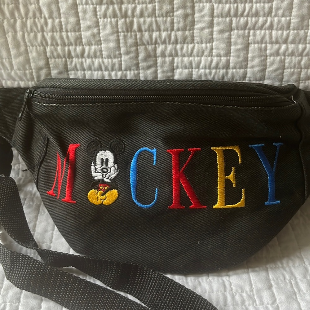 Vintage 90s Mickey Mouse Fanny Pack